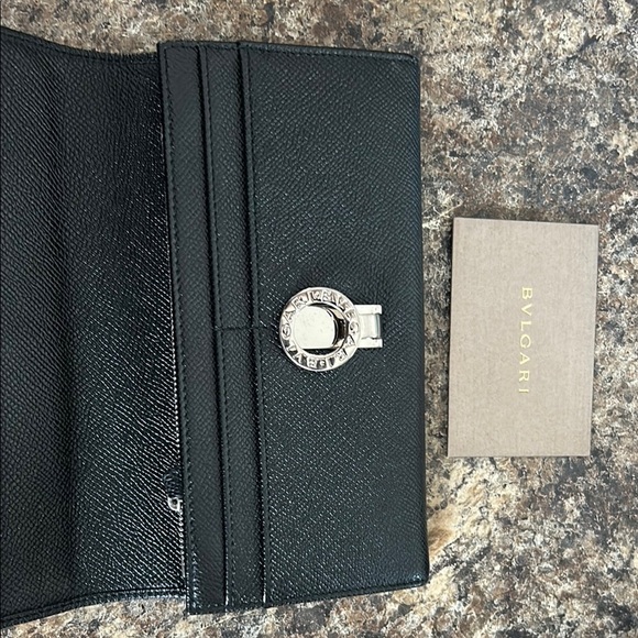 Bvlgari  Black Leather Wallet​ - Picture 2 of 12